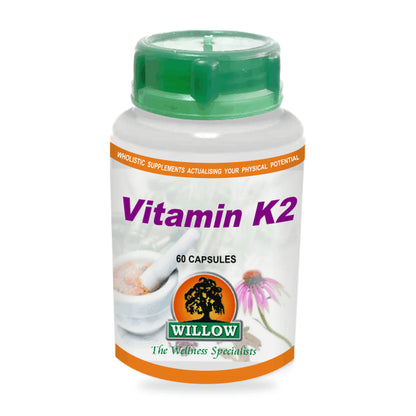 WILLOW - Vitamin K2 - 60 Capsules | One Life Health