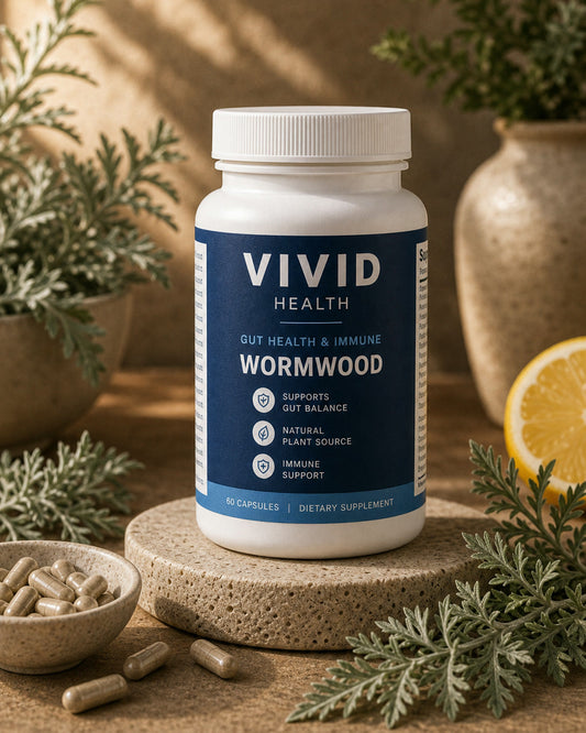 Vivid Health - Gut Health & Immune - Wormwood 60 Capsules