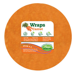 PECAN HEALTH - Wraps Carrot - 23cm x 3