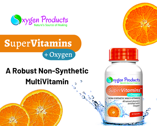 OXYGEN PRODUCTS - Super Vitamins +Oxygen 60 Capsules | One Life Health