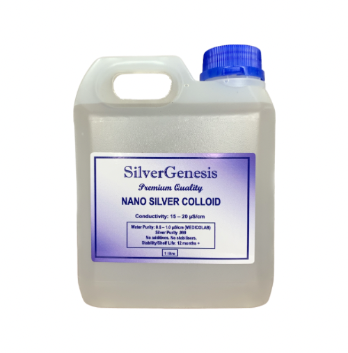 SILVER GENESIS - Nano Silver Colloid - 1L | One Life Health