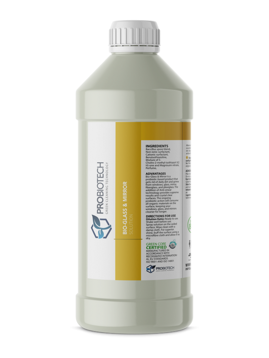 PROBIOTECH GREEN CLEANING TECHNOLOGY - Bio-Glass & Mirror Cleaner 1L | One Life Health