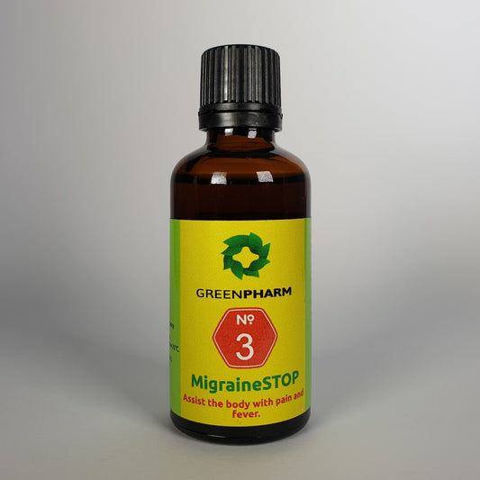 GREEN PHARM - MigraineSTOP No3 - 50ml | One Life Health