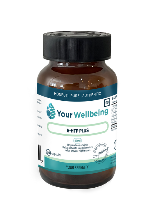 YOUR WELLBEING - 5-HTP Plus 60 Capsules | One Life Health