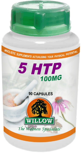 WILLOW - 5HTP 100mg - 90 Capsules | One Life Health