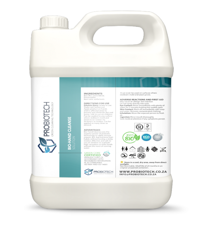 PROBIOTECH GREEN CLEANING TECHNOLOGY - Bio-Odour Neutralizer 5L | One Life Health