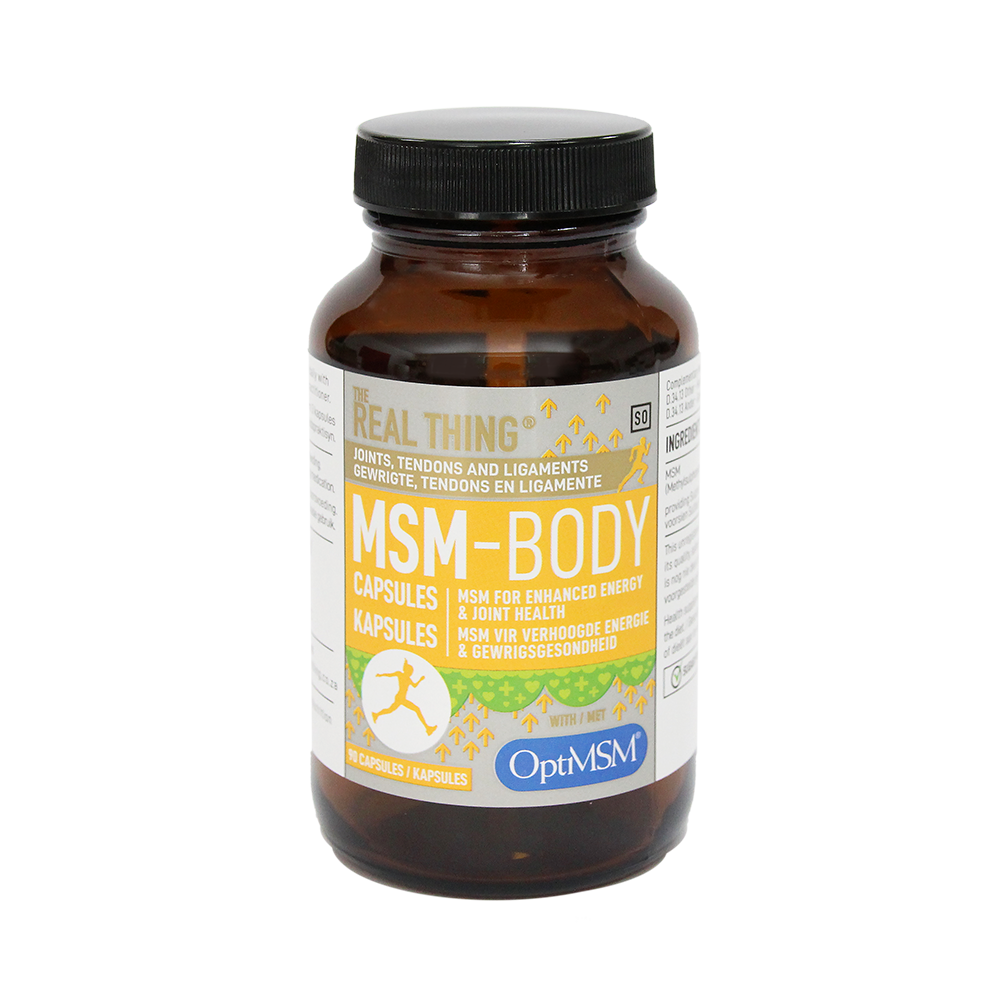THE REAL THING FOOD SUPPLEMENTS - MSM Body 90 Capsules | One Life Health