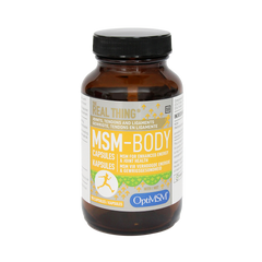 THE REAL THING FOOD SUPPLEMENTS - MSM Body 90 Capsules