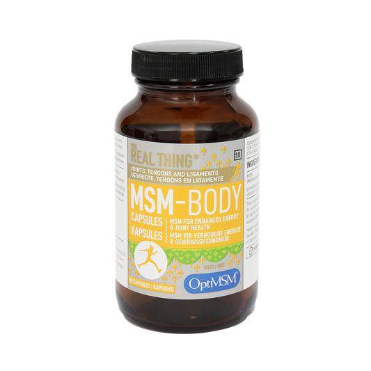 THE REAL THING FOOD SUPPLEMENTS - MSM Body 90 Capsules | One Life Health