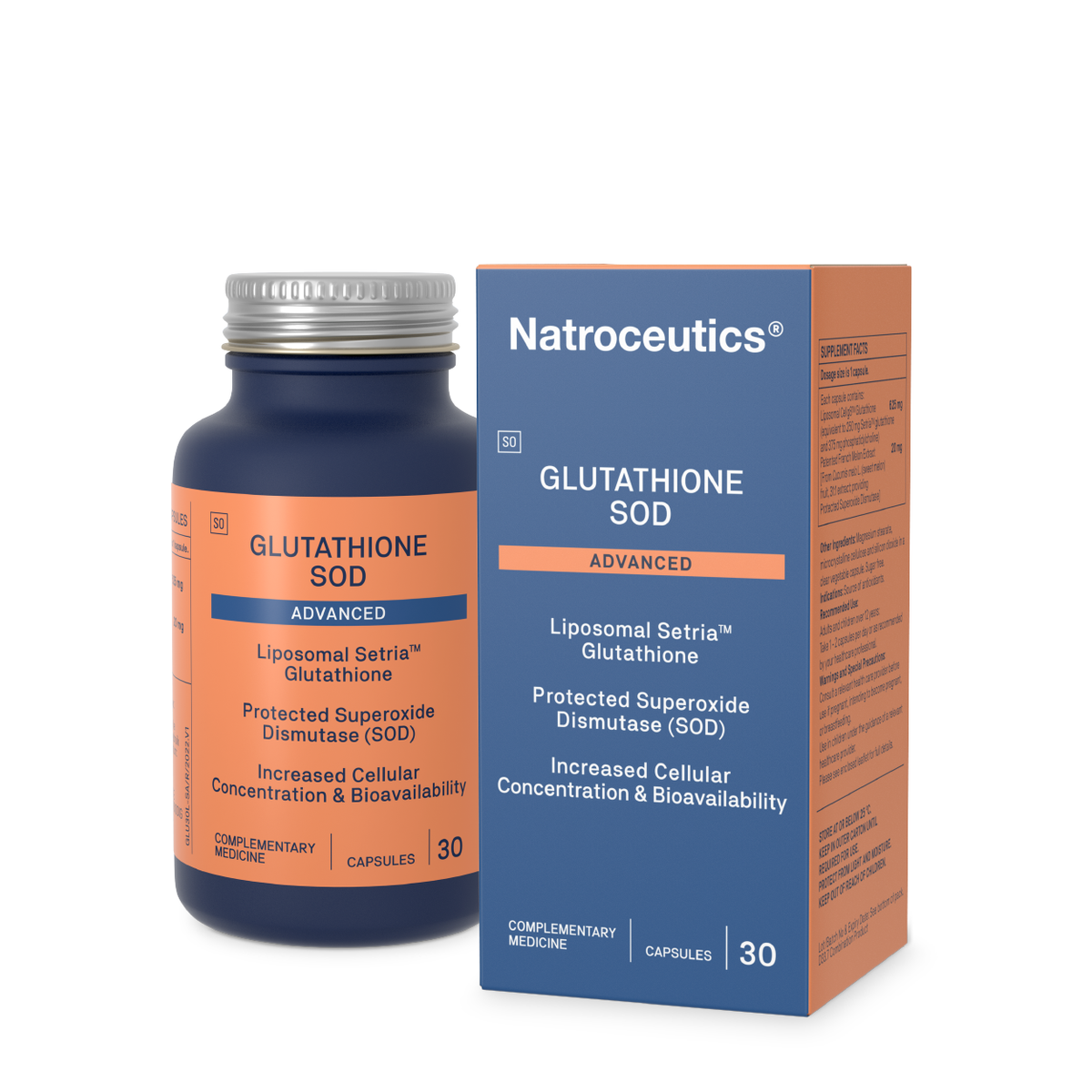 glutathione sod PLT Health GliSODin Natroceutics Glutathione SOD Advanced (30