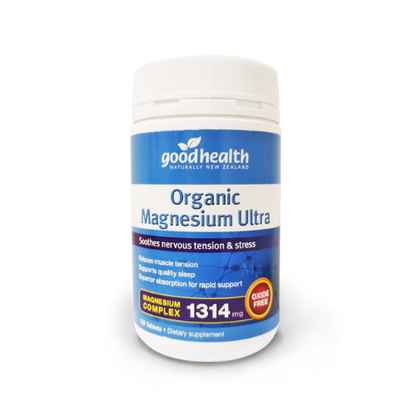 GOOD HEALTH - Organic Magnesium Ultra 120 Tablets | One Life Health