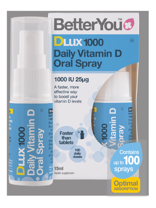 BETTER YOU - D1000 Vitamin D Oral Spray 15ml | One Life Health
