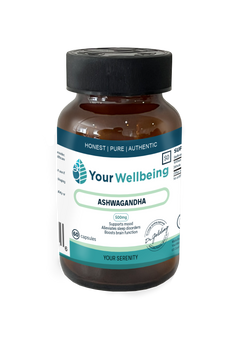 YOUR WELLBEING - Ashwagandha 60 Capsules