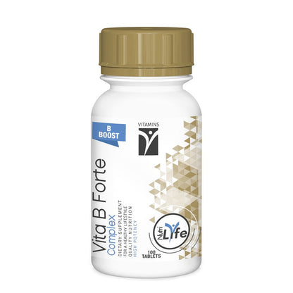 NUTRILIFE - Vitamin B Forte Complex 100 Tablets | One Life Health