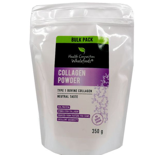 HEALTH CONNECTION WHOLEFOODS - Bovine Collagen Powder - 350g Bulk Pack | One Life Health