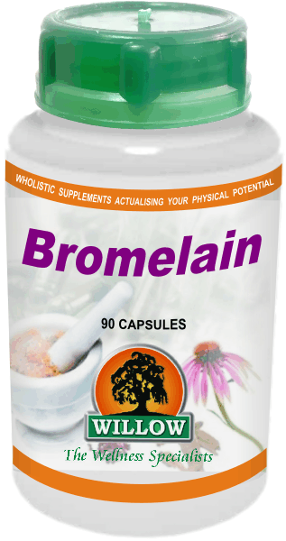 WILLOW - Bromelain - 90 Capsules | One Life Health