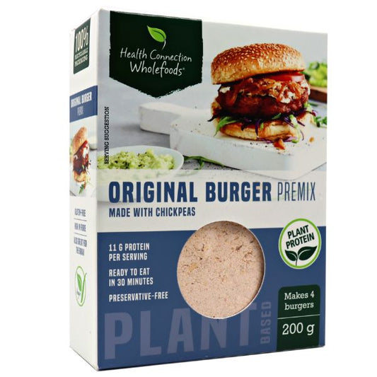 HEALTH CONNECTION WHOLEFOODS - Original Burger Premix - 200g | One Life Health