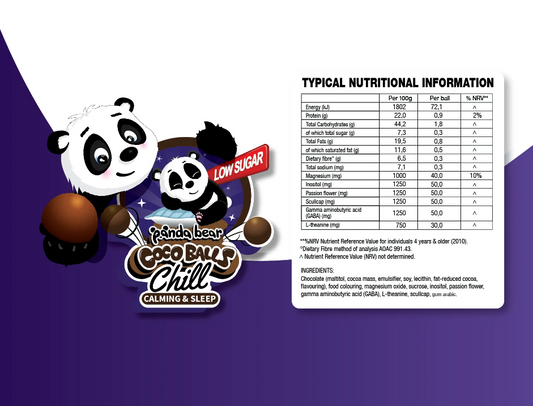 PANDA BEAR FOR KIDS - Focus Cocoballs 60 Servings | One Life Health