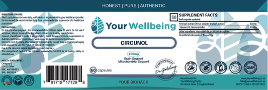 YOUR WELLBEING - Circunol 60 Capsules | One Life Health
