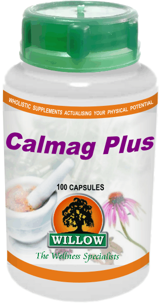 WILLOW - Calmag Plus - 100 Capsules | One Life Health