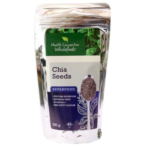 HEALTH CONNECTION WHOLEFOODS - Chia Seeds - 200g | One Life Health