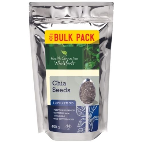 HEALTH CONNECTION WHOLEFOODS - Chia Seeds - 400g | One Life Health