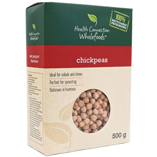 HEALTH CONNECTION WHOLEFOODS - Chickpeas - 500g | One Life Health