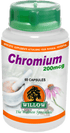 WILLOW - Chromium 200mcg - 60 Capsules