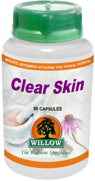 WILLOW - Clear Skin - 90 Capsules | One Life Health