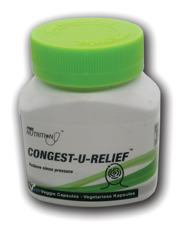 PMR NUTRITION - CONGEST-U-RELIEF - 60 Capsules | One Life Health