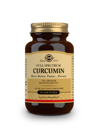 SOLGAR - Full Spectrum Curcumin - 30 Softgels | One Life Health
