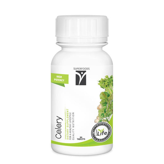 NUTRILIFE - Celery & Seed Extract 90 Tablets | One Life Health