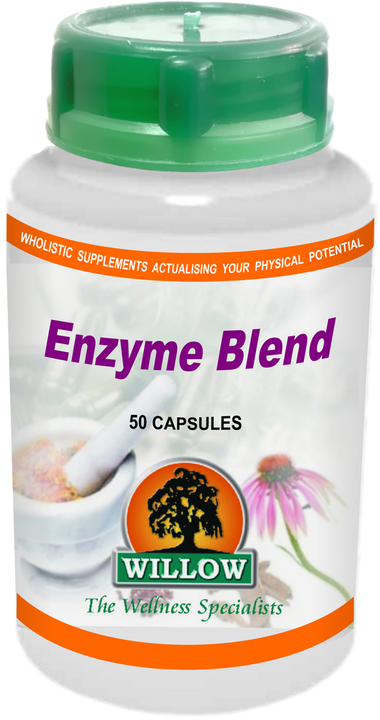 WILLOW - Enzyme Blend - 50 Capsules | One Life Health