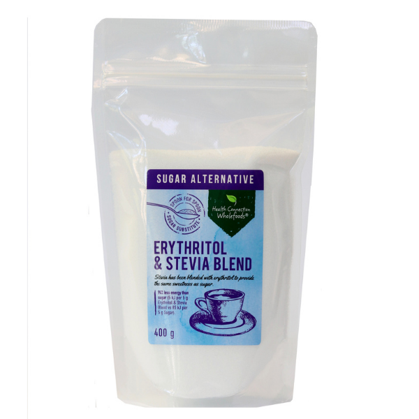 HEALTH CONNECTION WHOLEFOODS - Erythritol & Stevia Blend - 400g | One Life Health