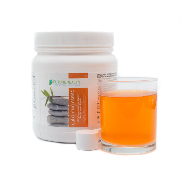 FUTUREHEALTH - Cal&Mag Assist Naartjie 420 g - added Vitamin K2 plus extra Vitamin D3 | One Life Health