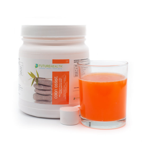 FUTUREHEALTH - Colon Assist Powder Tangerine Flavour 408g | One Life Health