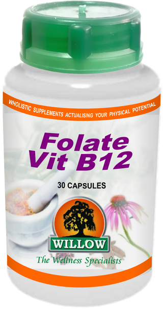 WILLOW - Folate-B12 - 30 Capsules