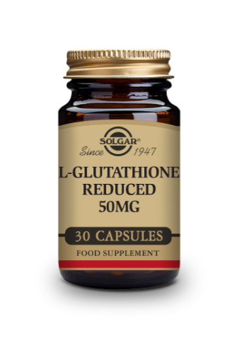 solgar glutathione 50 mg SOLGAR - L-Glutathione Reduced 50mg - 30 Vegetable Capsules
