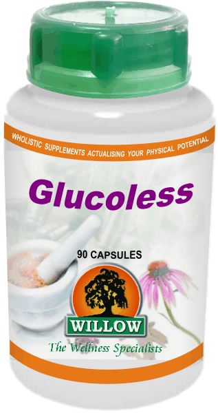 WILLOW - Glucoless - 90 Capsules | One Life Health