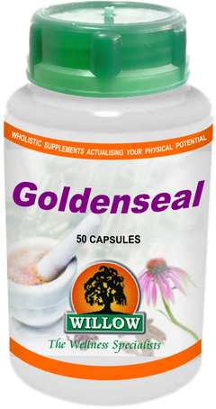 WILLOW - Goldenseal - 50 Capsules