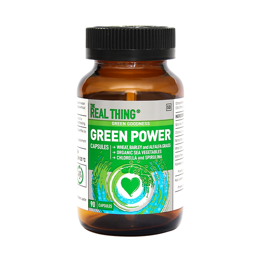 THE REAL THING FOOD SUPPLEMENTS - Green Power - 90 Capsules | One Life Health