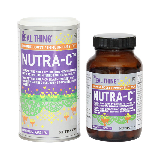 THE REAL THING FOOD SUPPLEMENTS - Nutra-C  60 Veg Caps | One Life Health