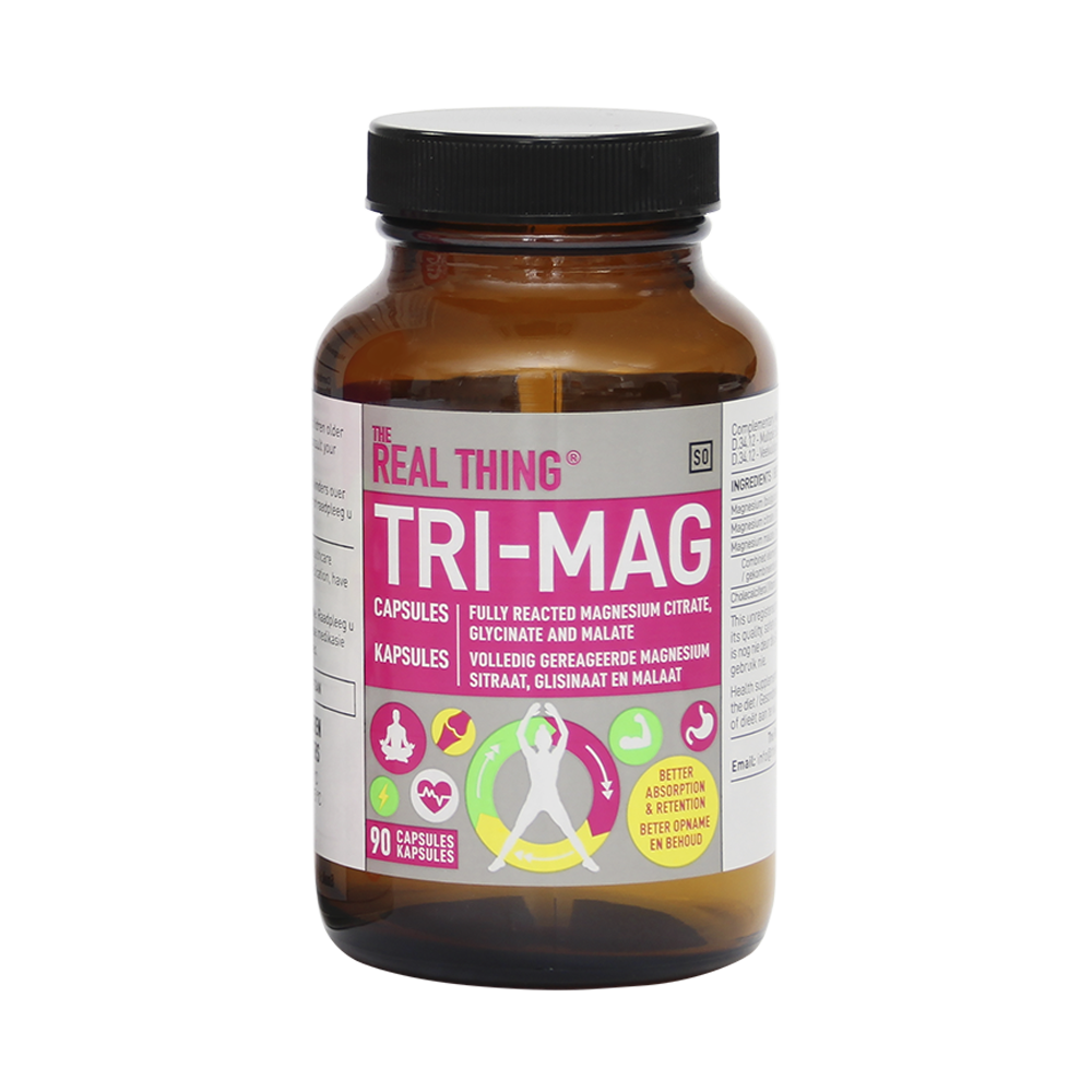 THE REAL THING FOOD SUPPLEMENTS - Tri-Mag 90 Capsules | One Life Health