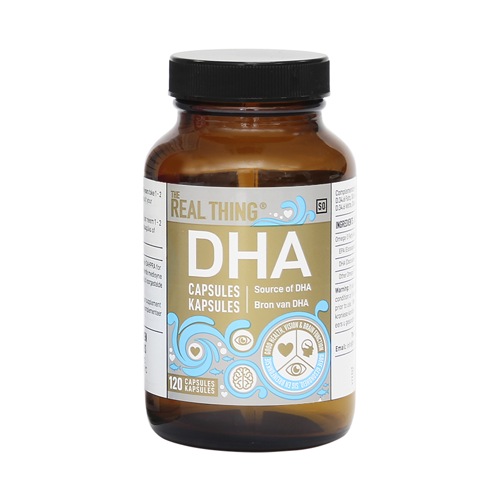 THE REAL THING FOOD SUPPLEMENTS - DHA 120 Capsules | One Life Health