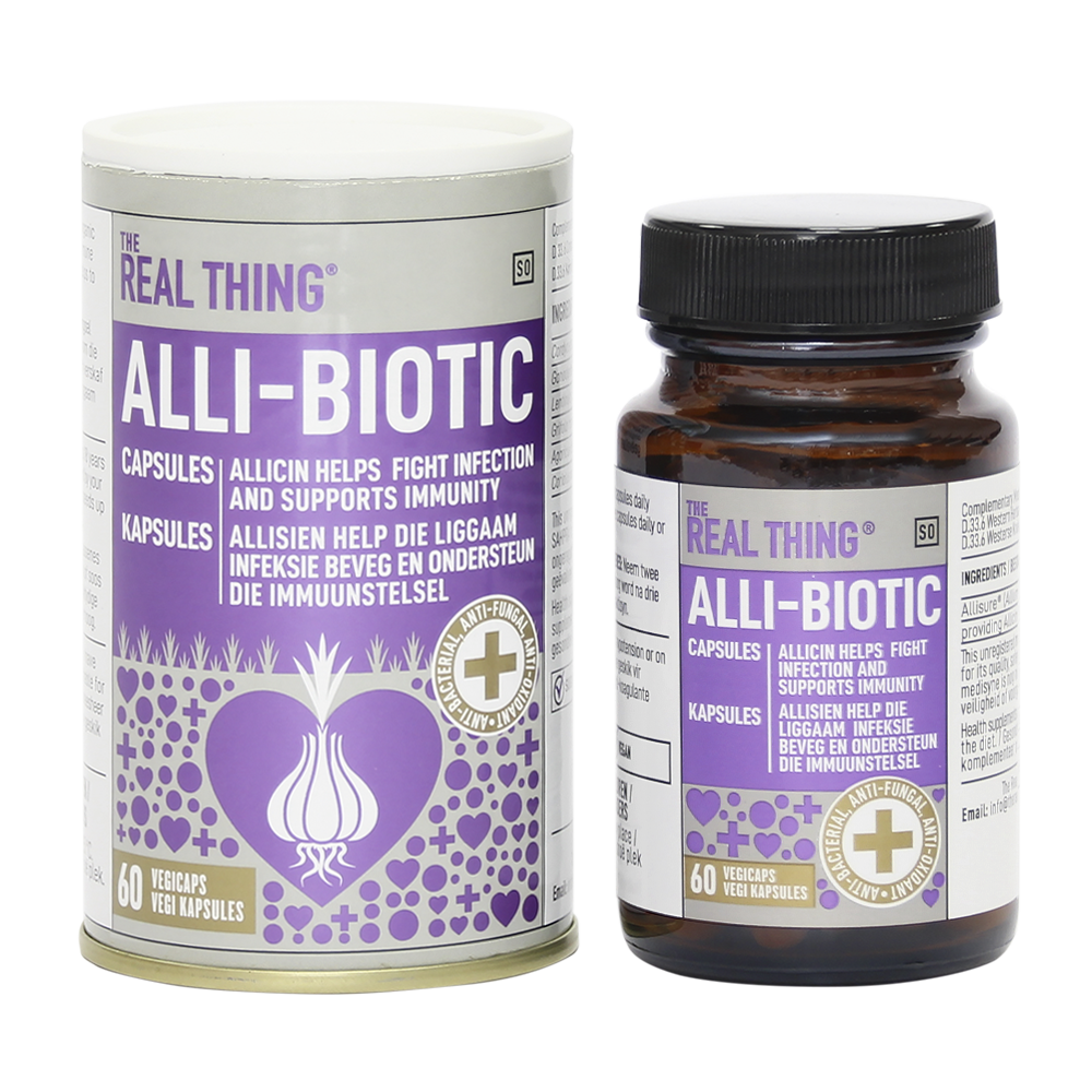 THE REAL THING FOOD SUPPLEMENTS - Alli-Biotic 60 Capsules | One Life Health