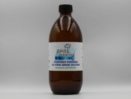 GAIA ORGANICS - Hydrogen Peroxide 3% Food Grade Dilution 500ml | One Life Health