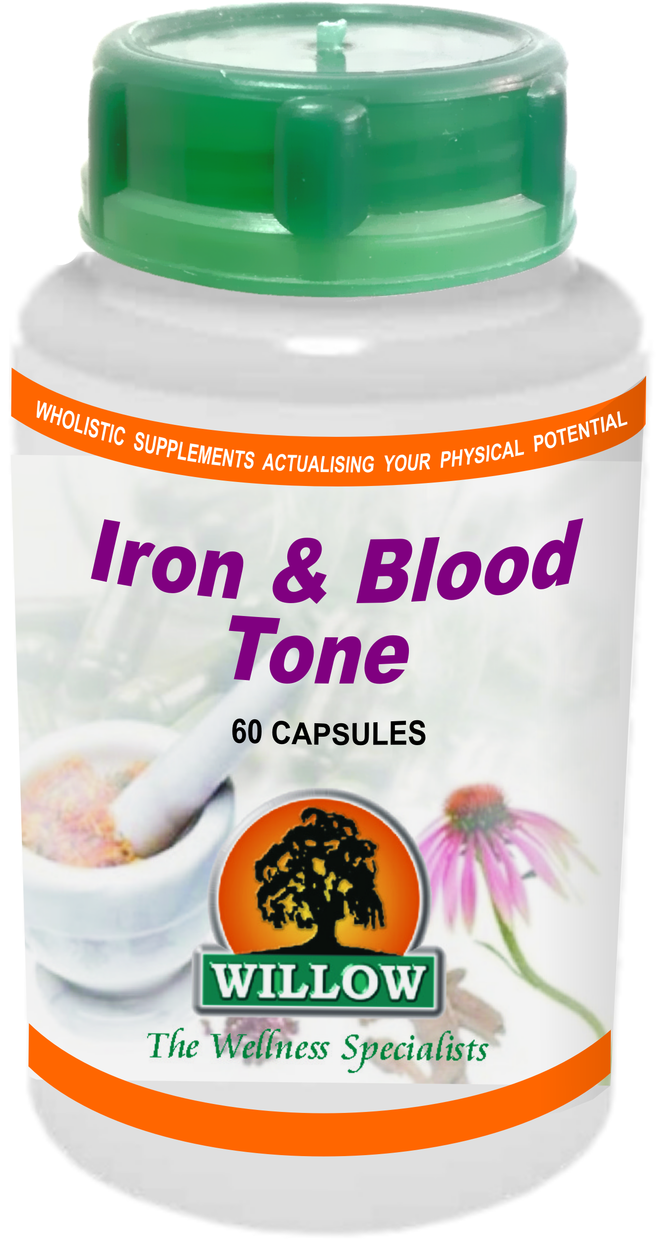WILLOW - Iron-Blood Tone - 60 Capsules | One Life Health