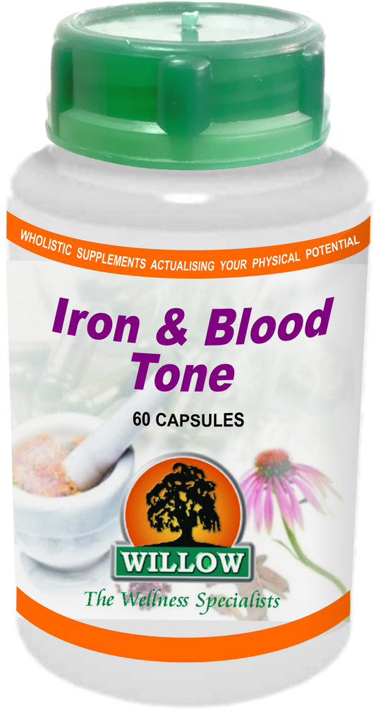 WILLOW - Iron-Blood Tone - 60 Capsules | One Life Health