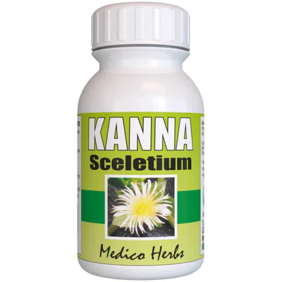 MEDICO HERBS - Sceletium Tortuosum (Kanna) 100mg 60 Capsules | One Life Health