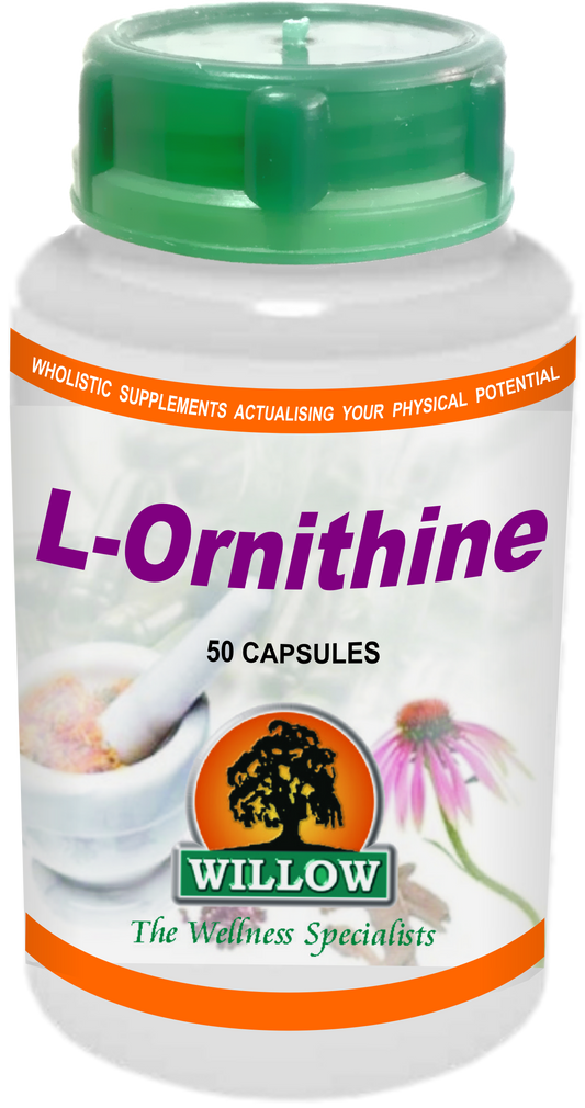 WILLOW - L-Ornithine - 50 Caps | One Life Health